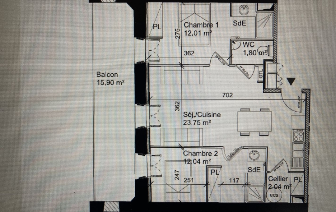 Annonces LANGUEDOC : Appartement | SETE (34200) | 52 m2 | 295 380 € 