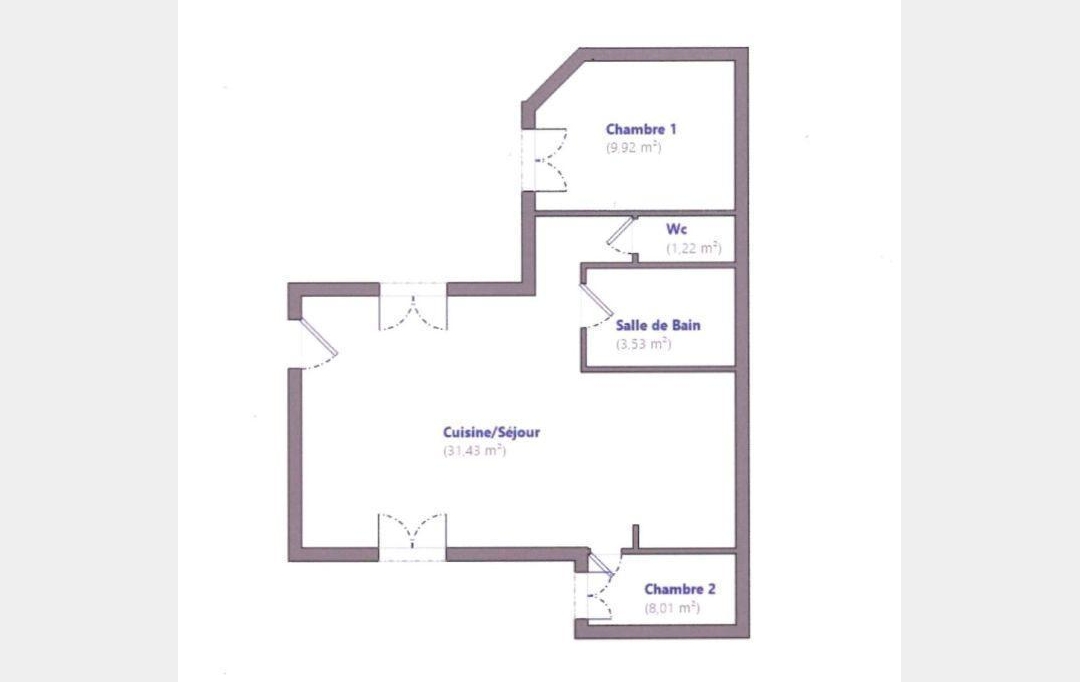 Annonces LANGUEDOC : Appartement | LE GRAU-DU-ROI (30240) | 54 m2 | 201 000 € 