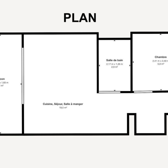  Annonces LANGUEDOC : Apartment | BALARUC-LES-BAINS (34540) | 28 m2 | 114 900 € 