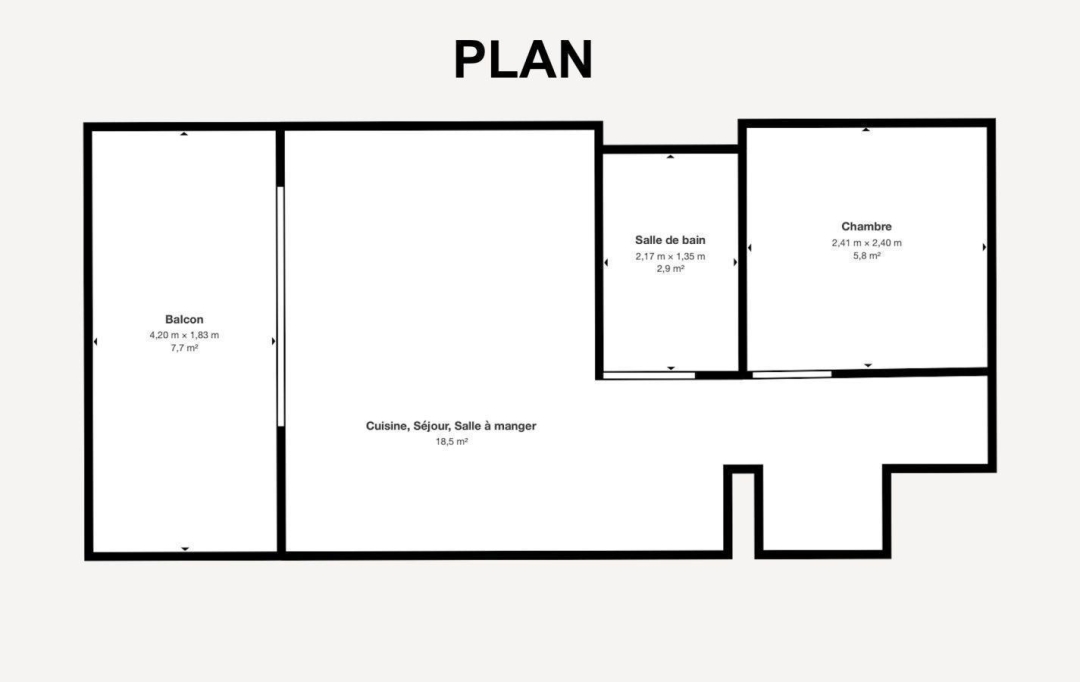 Annonces LANGUEDOC : Appartement | BALARUC-LES-BAINS (34540) | 28 m2 | 114 900 € 